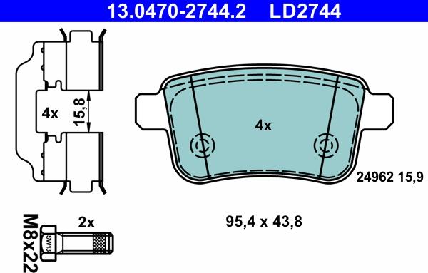 ATE 13.0470-2744.2 - Jarrupala, levyjarru onlydrive.pro