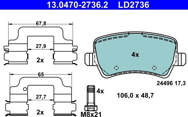 ATE 13.0470-2736.2 - Jarrupala, levyjarru onlydrive.pro