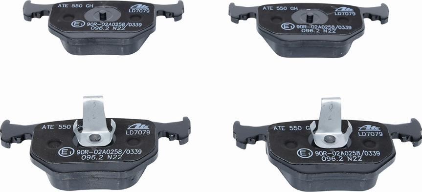 ATE 13.0470-7079.2 - Brake Pad Set, disc brake onlydrive.pro