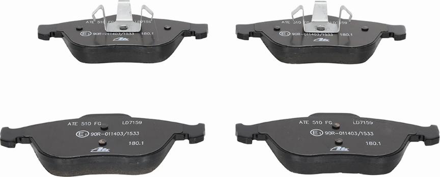 ATE 13.0470-7159.2 - Brake Pad Set, disc brake onlydrive.pro