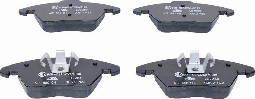 ATE 13.0470-7285.2 - Brake Pad Set, disc brake onlydrive.pro