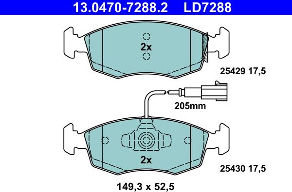 ATE 13.0470-7288.2 - Jarrupala, levyjarru onlydrive.pro