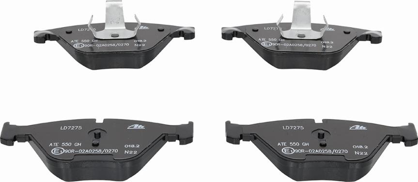 ATE 13.0470-7275.2 - Brake Pad Set, disc brake onlydrive.pro