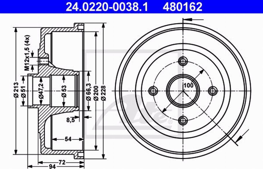 ATE 24.0101-3803.2 - Accessory Kit, brake caliper onlydrive.pro