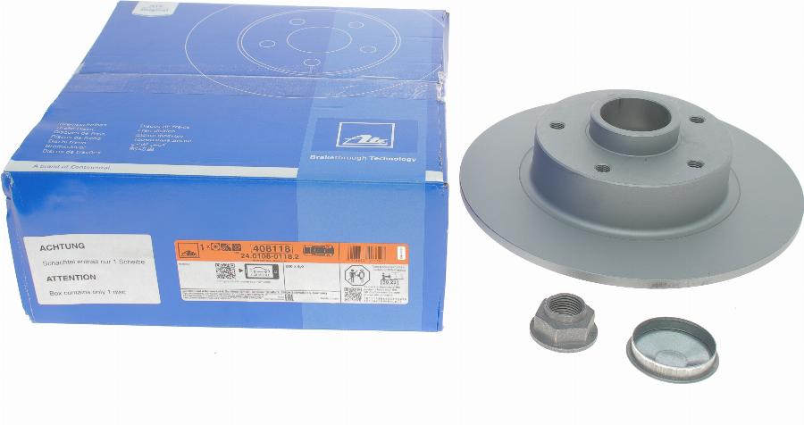 ATE 24.0108-0118.2 - Brake Disc onlydrive.pro