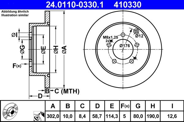 ATE 24.0110-0330.1 - Jarrulevy onlydrive.pro