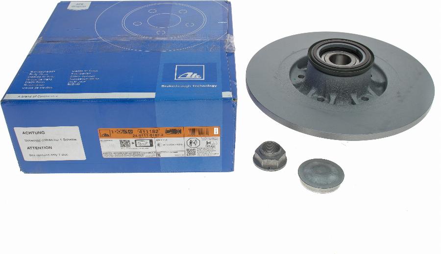 ATE 24.0111-0182.2 - Brake Disc onlydrive.pro