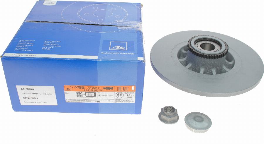 ATE 24.0112-0217.2 - Brake Disc onlydrive.pro