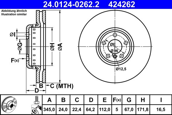 ATE 24.0124-0262.2 - Jarrulevy onlydrive.pro