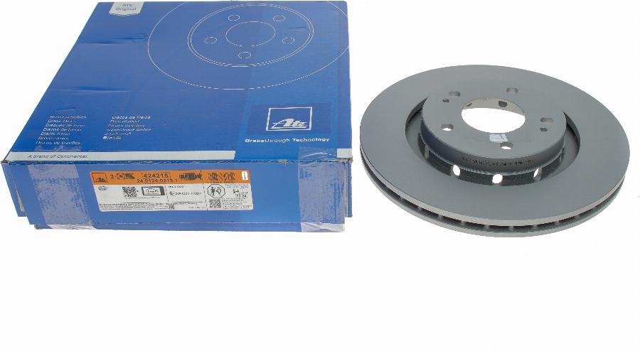 ATE 24.0124-0215.1 - Brake Disc onlydrive.pro