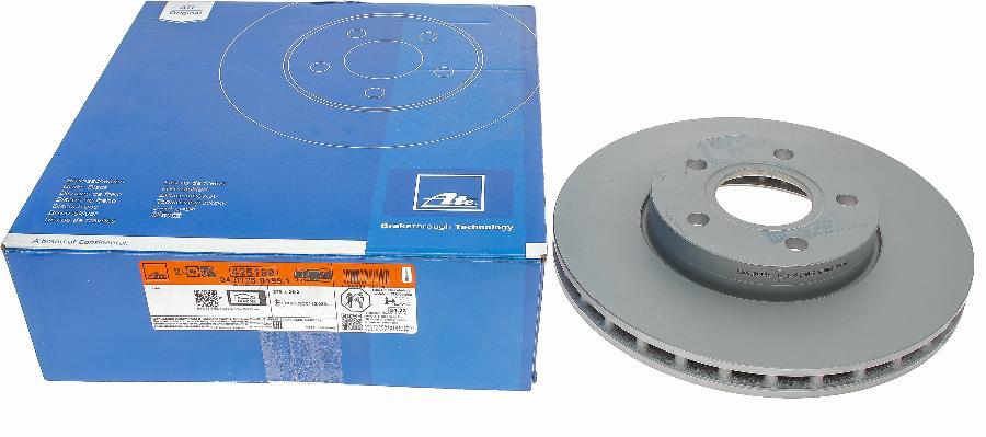 ATE 24.0125-0199.1 - Brake Disc onlydrive.pro