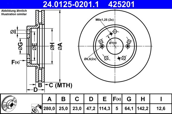 ATE 24.0125-0201.1 - Jarrulevy onlydrive.pro