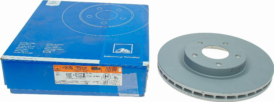 ATE 24.0126-0170.1 - Brake Disc onlydrive.pro