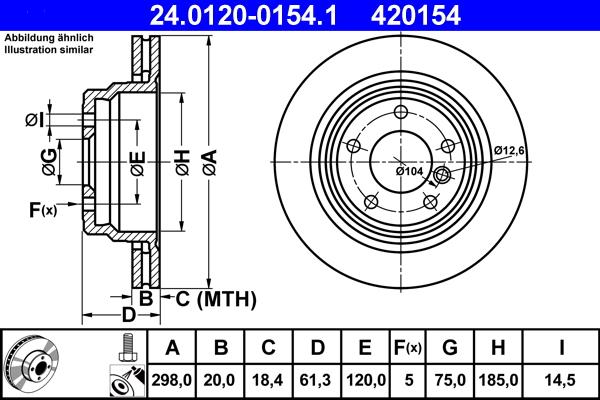 ATE 24.0120-0154.1 - Jarrulevy onlydrive.pro