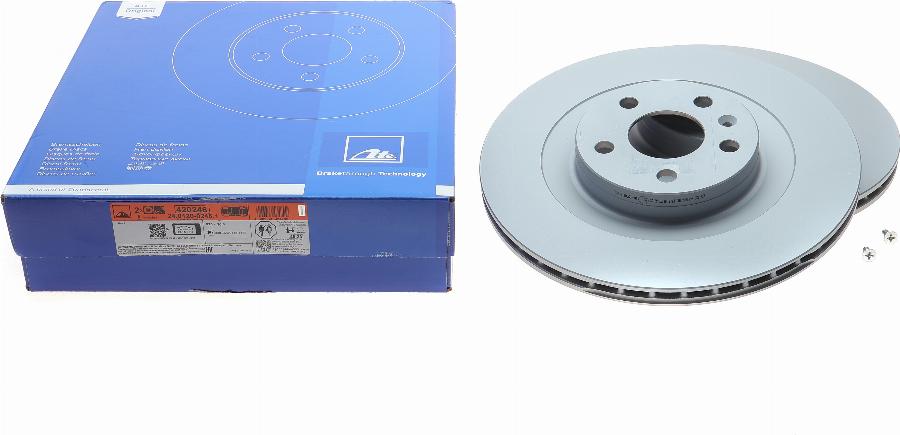 ATE 24.0120-0246.1 - Brake Disc onlydrive.pro