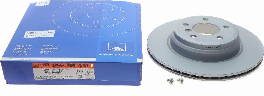 ATE 24.0120-0243.1 - Brake Disc onlydrive.pro