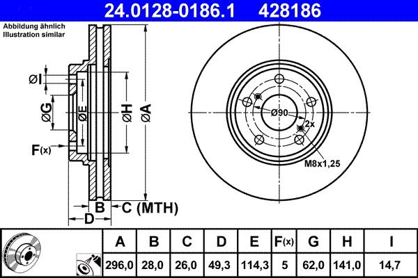 ATE 24.0128-0186.1 - Jarrulevy onlydrive.pro