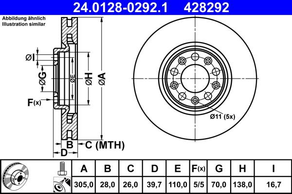 ATE 24.0128-0292.1 - Jarrulevy onlydrive.pro