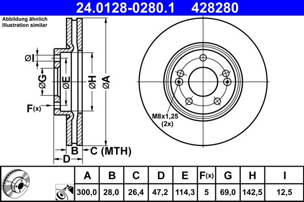 ATE 24.0128-0280.1 - Jarrulevy onlydrive.pro