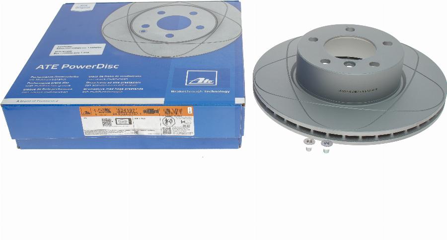 ATE 24.0324-0197.1 - Brake Disc onlydrive.pro