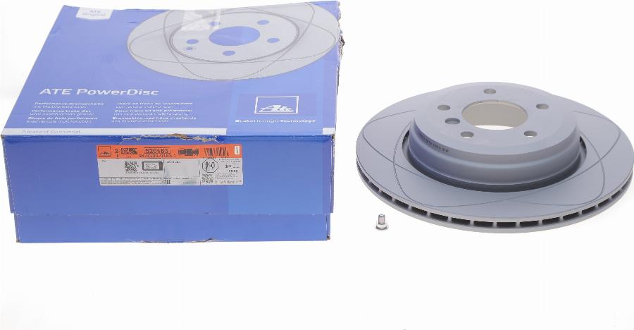 ATE 24.0320-0183.1 - Brake Disc onlydrive.pro