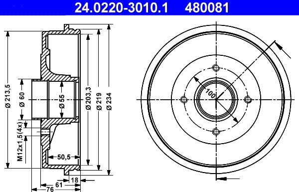 ATE 24.0220-3010.1 - Piduritrummel onlydrive.pro