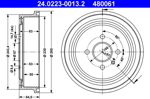 ATE 24.0223-0013.2 - Piduritrummel onlydrive.pro