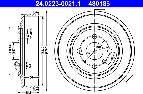 ATE 24.0223-0021.1 - Piduritrummel onlydrive.pro