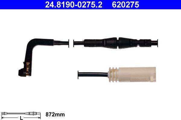 ATE 24.8190-0275.2 - Warning Contact, brake pad wear onlydrive.pro