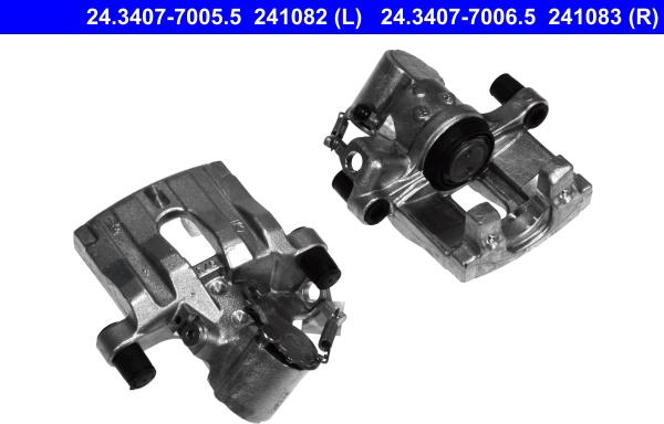 ATE 24.3407-7006.5 - Brake Caliper onlydrive.pro