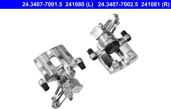 ATE 24.3407-7001.5 - Brake Caliper onlydrive.pro