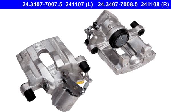 ATE 24.3407-7008.5 - Brake Caliper onlydrive.pro