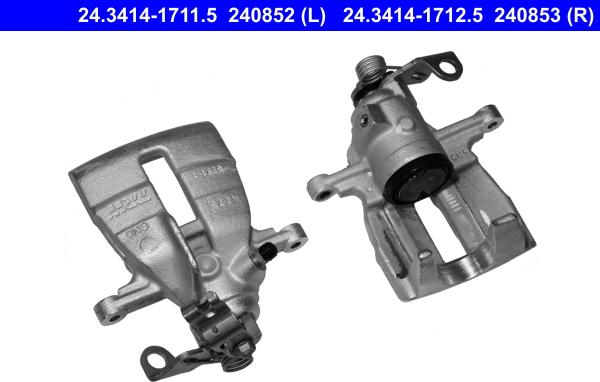 ATE 24.3414-1711.5 - Brake Caliper onlydrive.pro