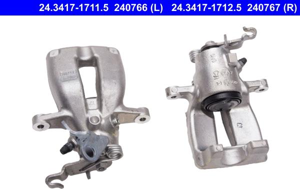 ATE 24.3417-1711.5 - Brake Caliper onlydrive.pro