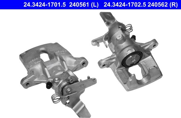 ATE 24.3424-1701.5 - Brake Caliper onlydrive.pro