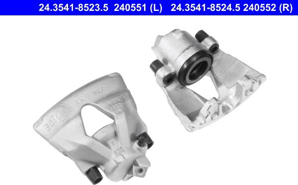 ATE 24.3541-8523.5 - Brake Caliper onlydrive.pro