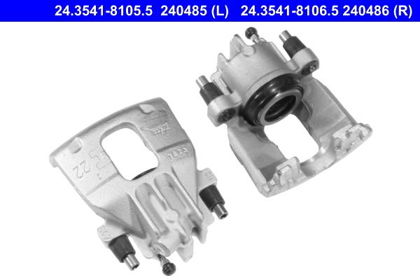 ATE 24.3541-8105.5 - Brake Caliper onlydrive.pro
