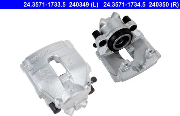 ATE 24.3571-1734.5 - Brake Caliper onlydrive.pro