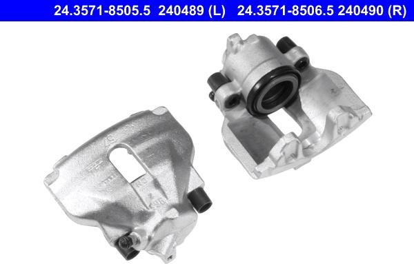 ATE 24.3571-8505.5 - Brake Caliper onlydrive.pro