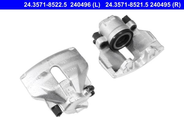 ATE 24.3571-8521.5 - Brake Caliper onlydrive.pro