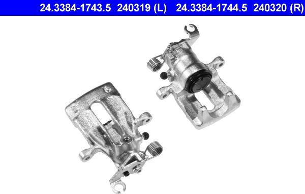 ATE 24.3384-1744.5 - Brake Caliper onlydrive.pro