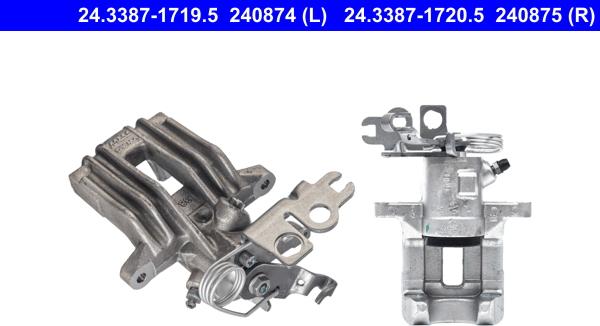 ATE 24.3387-1720.5 - Brake Caliper onlydrive.pro