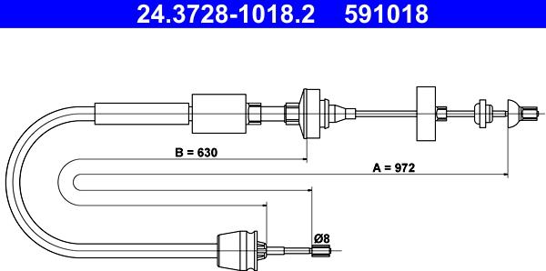 ATE 24.3728-1018.2 - Sankabos trosas onlydrive.pro