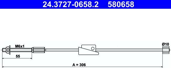 ATE 24.3727-0658.2 - Vaijeri, seisontajarru onlydrive.pro