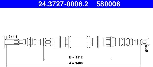 ATE 24.3727-0006.2 - Vaijeri, seisontajarru onlydrive.pro