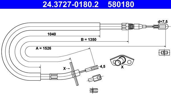 ATE 24.3727-0180.2 - Vaijeri, seisontajarru onlydrive.pro