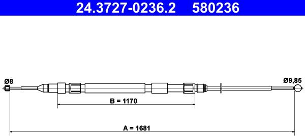 ATE 24.3727-0236.2 - Vaijeri, seisontajarru onlydrive.pro