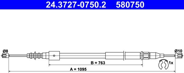 ATE 24.3727-0750.2 - Tross,seisupidur onlydrive.pro