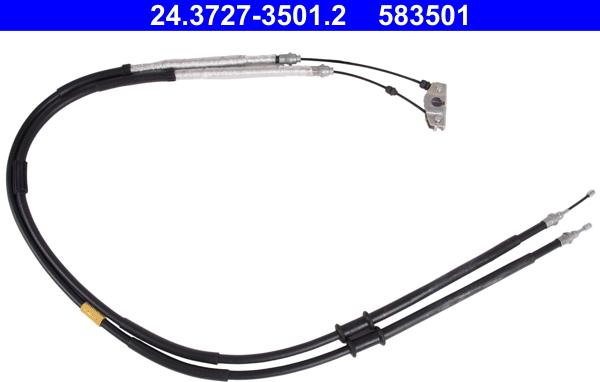 ATE 24.3727-3501.2 - Cable, parking brake onlydrive.pro