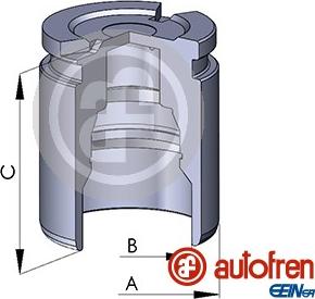 AUTOFREN SEINSA D02593 - Mäntä, jarrusatula onlydrive.pro